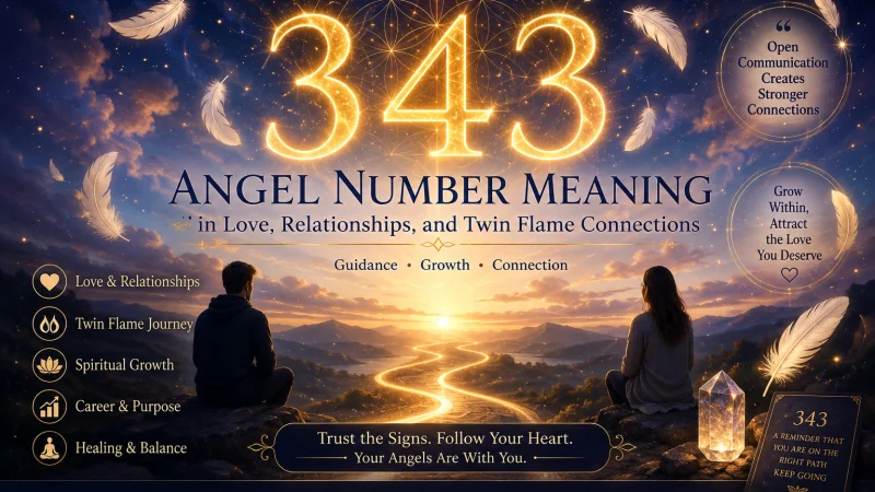 343 Angel Number Meaning in Love, Relationships, and Twin Flame Connections | Kenuba