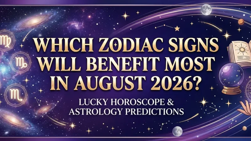 Which Zodiac Signs Will Benefit Most in August 2026? | Lucky Horoscope & Astrology Predictions