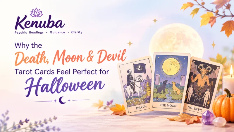 Why the Death, Moon & Devil Tarot Cards Feel Perfect for Halloween