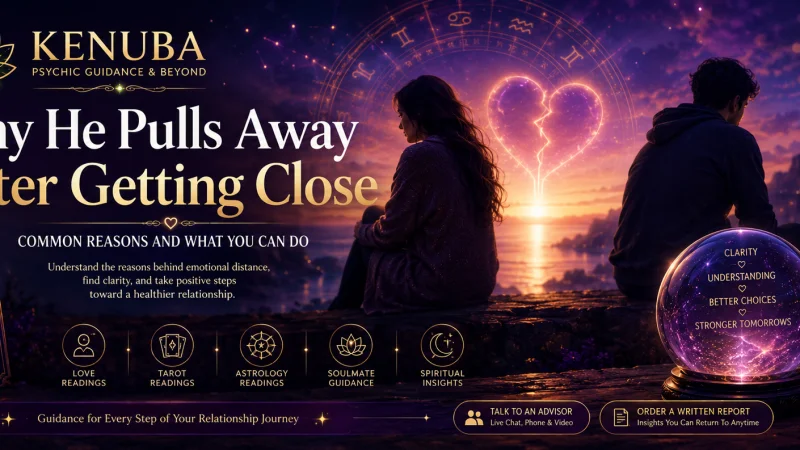 Why He Pulls Away After Getting Close: Common Reasons and What You Can Do