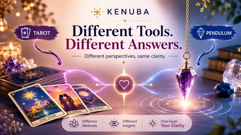 Can Tarot and Pendulum Readings Give Different Answers?