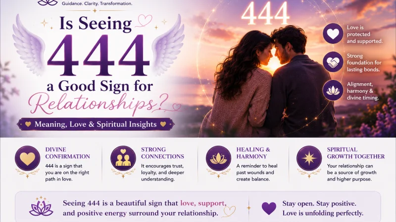 Is Seeing 444 a Good Sign for Relationships? Meaning, Love & Spiritual Insights