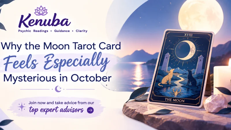 why the Moon tarot card feels especially mysterious in October