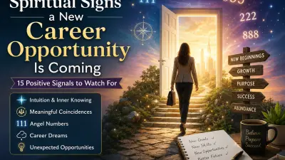 Spiritual Signs a New Career Opportunity Is Coming: 15 Positive Signals to Watch For