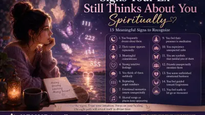 Signs Your Ex Still Thinks About You Spiritually