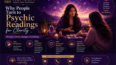 Why People Turn to Psychic Readings for Clarity: Finding Guidance Through Life's Uncertain Moments