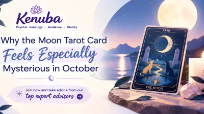 why the Moon tarot card feels especially mysterious in October